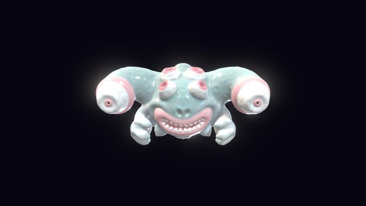 Double-Face Monster ! 3D Model
