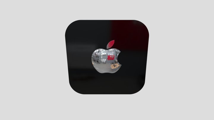 Apple Logo Free 3D Model