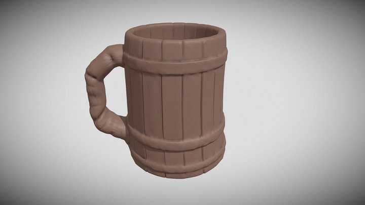 Wooden Mug