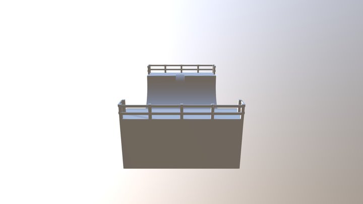 Assign 3 Skate Ramp 3D Model