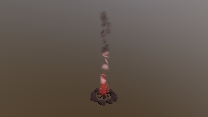 Tiltbrush Campfire 3D Model