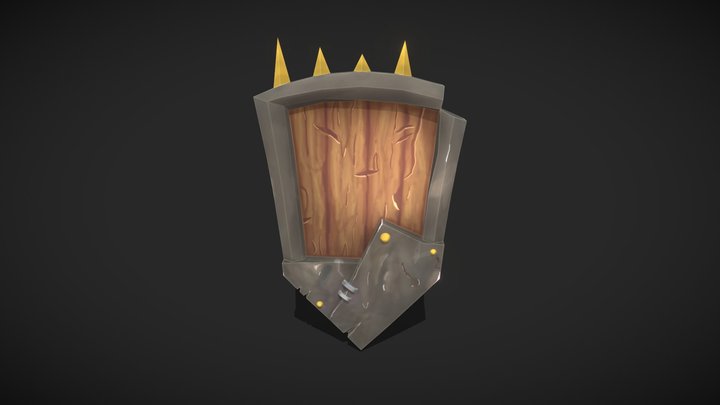 Handpainted Shield