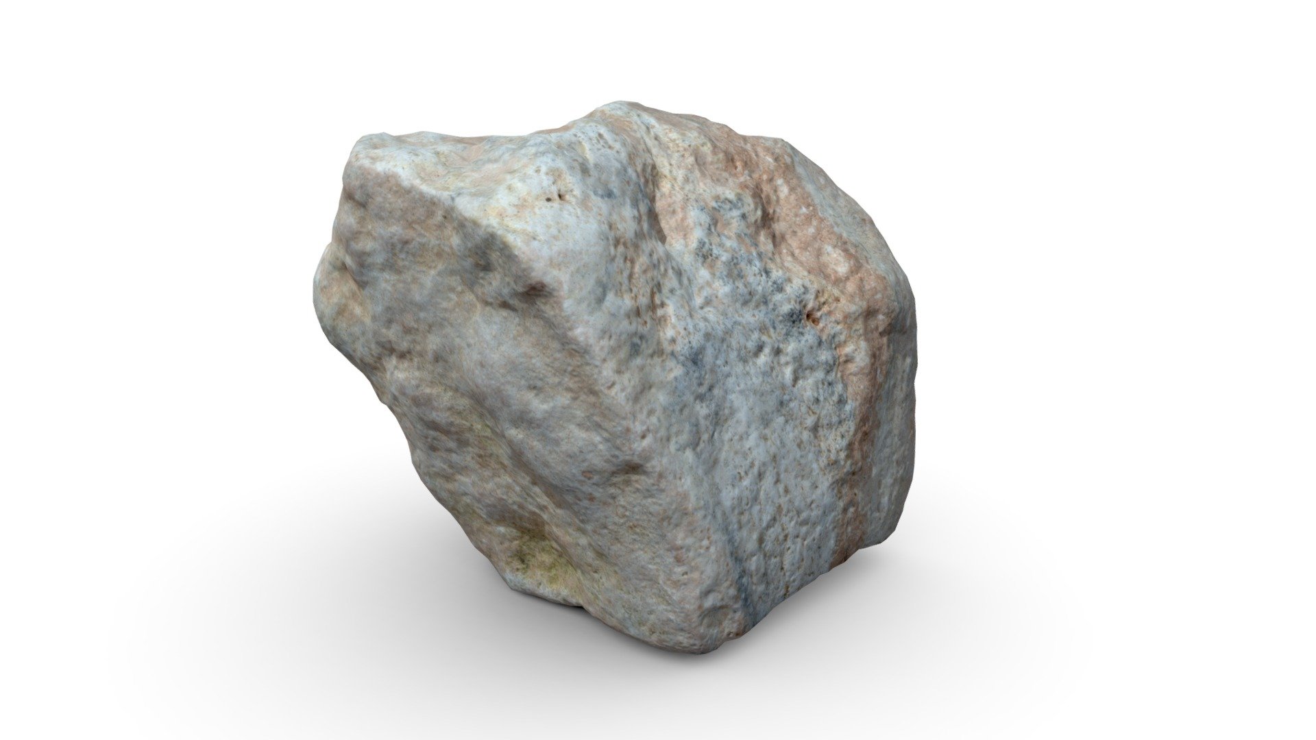 A Stone From Santa Pola - Buy Royalty Free 3d Model By Alejandro 