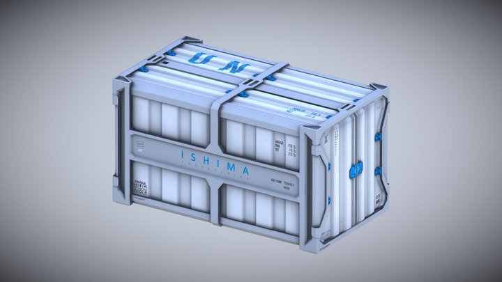 Shipping Container (scientific) 3D Model