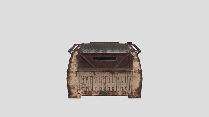 crossout - hunstman cabin from crossout 3D Model