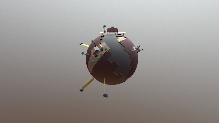 Planet 3D Model
