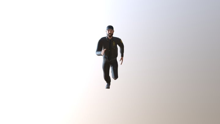Running 3D Model