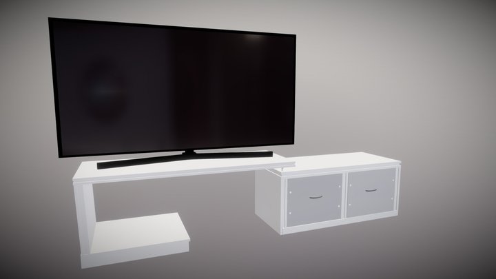 tv table 3D Model