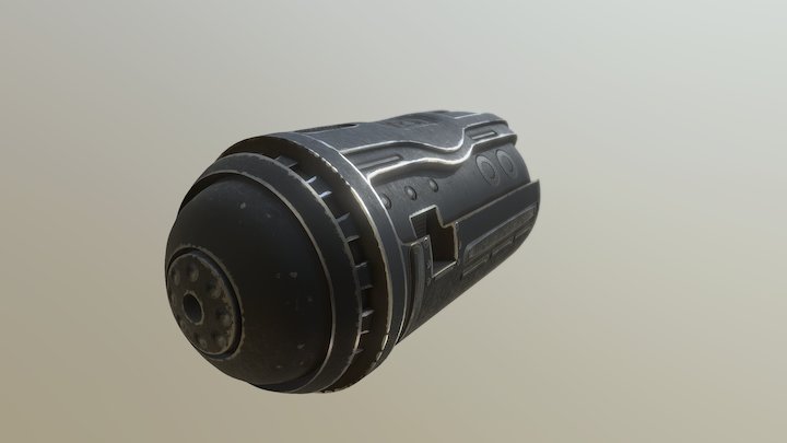 Capsule 3D Model
