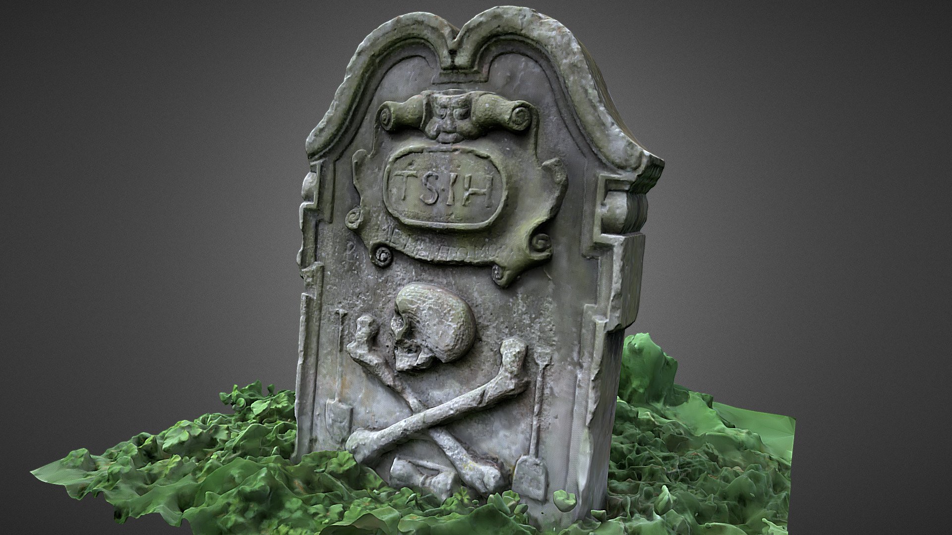 Gravestone in Old Pentland cemetery, Scotland