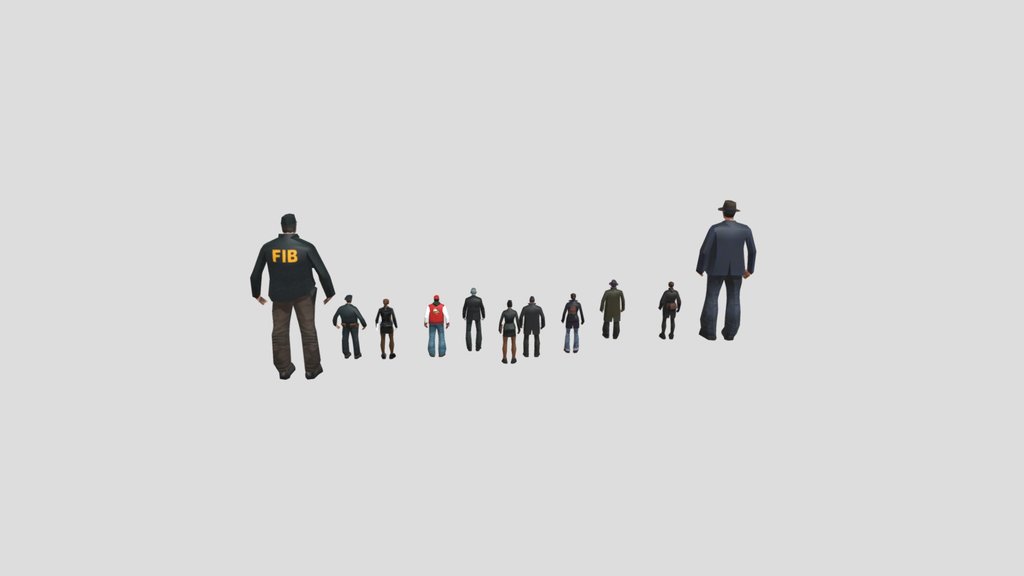 Gta 3/III PEDS pack