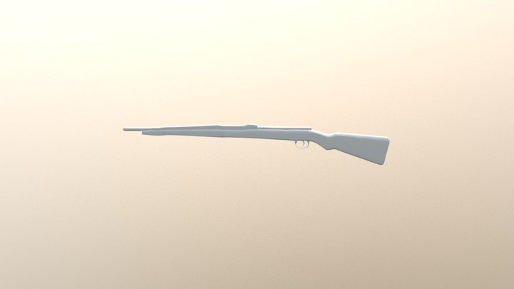 Mauser 98 K 3D Model