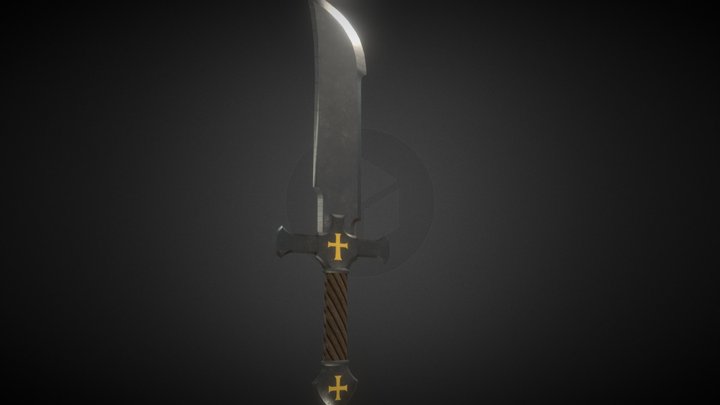 Blade Of Repentance 3D Model