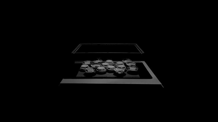 white plastic 3D Model