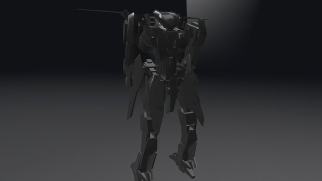 Lailah Mech WIP 3D Model