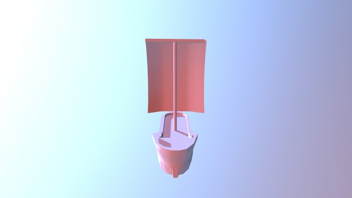 Boat attempt one. 3D Model