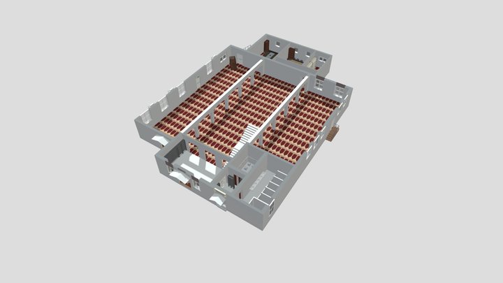 Ground Floor 3D Model