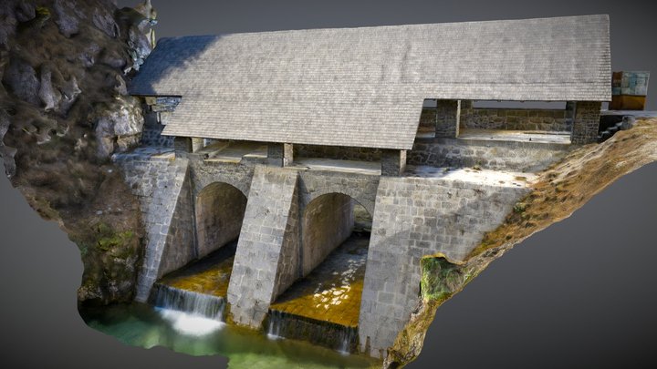 Vojsko - Idrijske klavže 3D Model