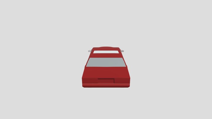 Aston Martin Lagonda lowpoly for 3D-printing