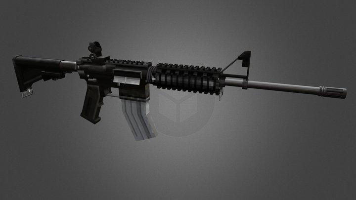 M4 3D Model