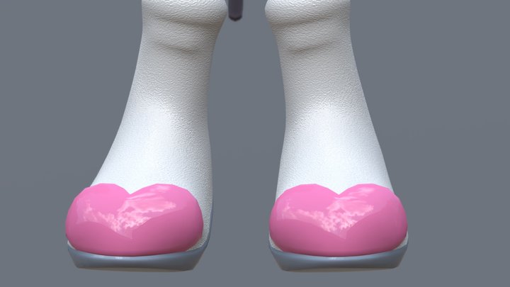 Rouge The Bat 3D Model