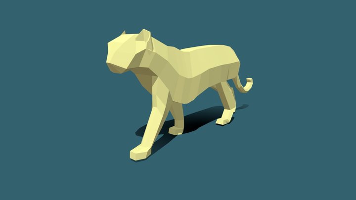 leopard 3D Model