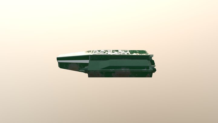 Enemy Space Ship by ThisTeam 3D Model