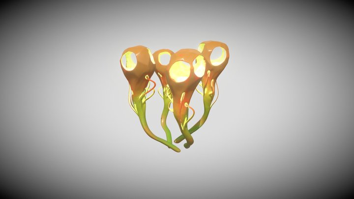 alien plant 3D Model