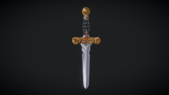 [Student Work] Ultimate dagger 3D Model