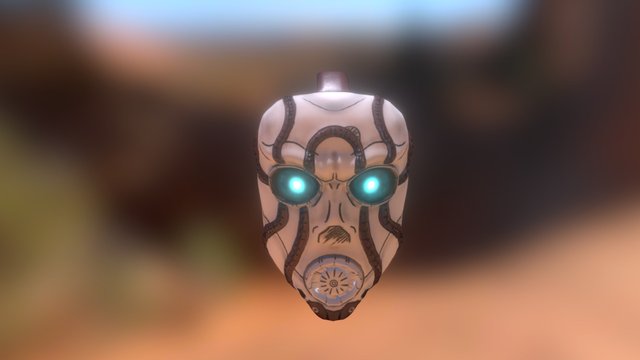 Psycho Mask 3D Model