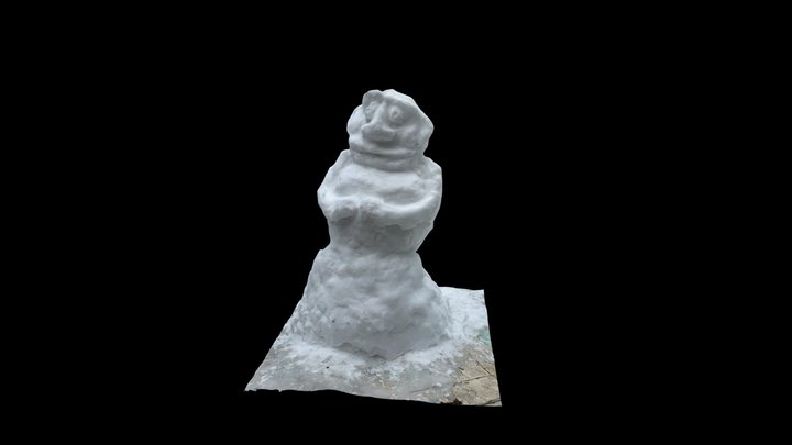 Snowman 3D Model