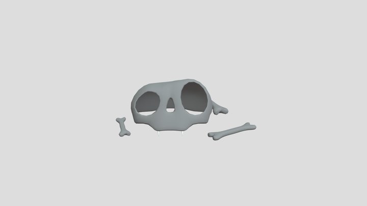 Sculptober, Day04, Dead 3D Model