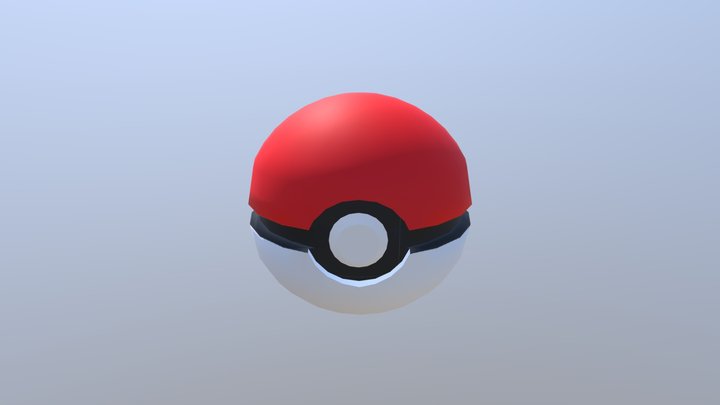 Pokeball 3D Model