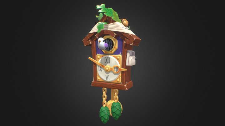 Clock 3D Model