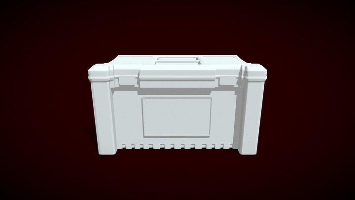 Low Poly Toolbox 3D Model