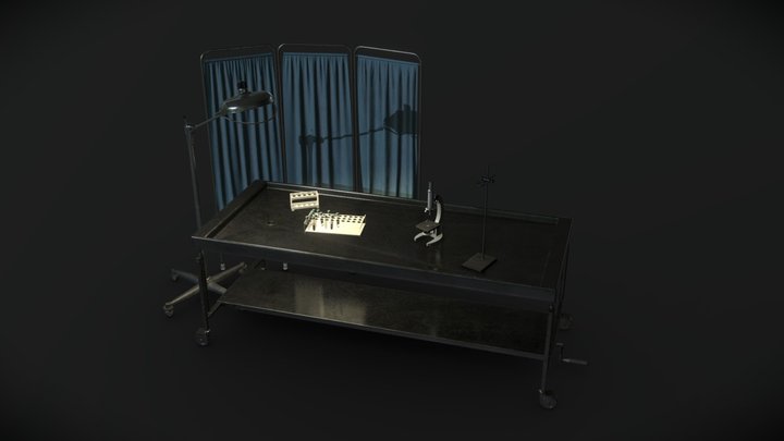 Autopsy Lab - Assets 3D Model