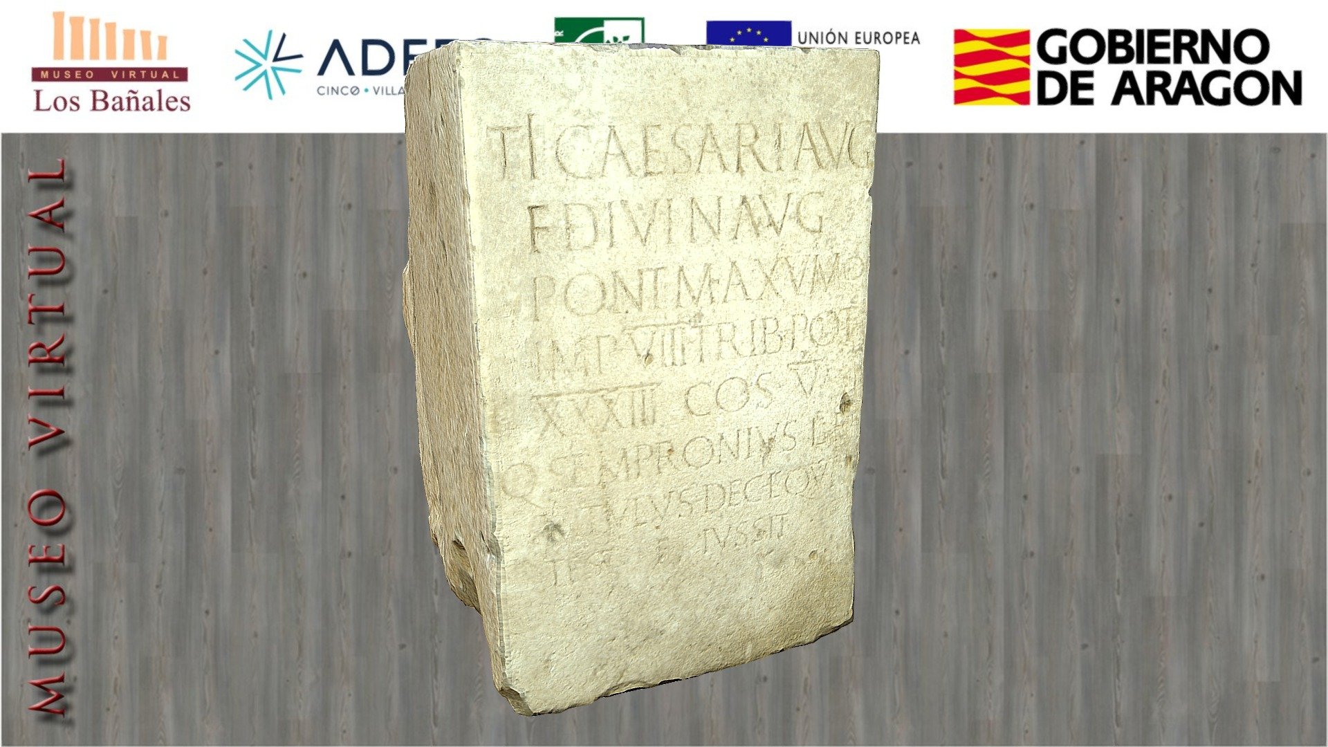 Pedestal al emperador Tiberio (años 31-32 d. C.)