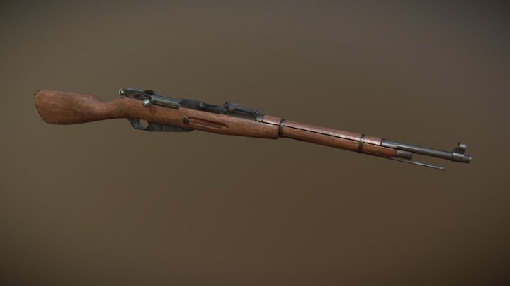 Mosin Nagant 3D Model