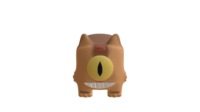 Blob Catbus 3D Model