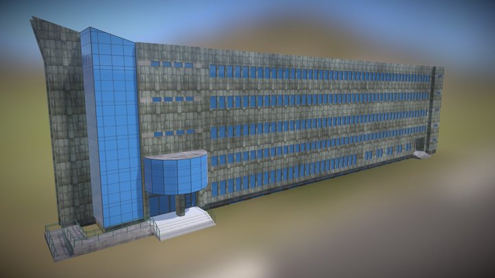 Instytut Informatyki - Uniwersytet Śląski 3D Model