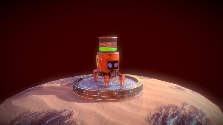 mars mission 2027 3D Model