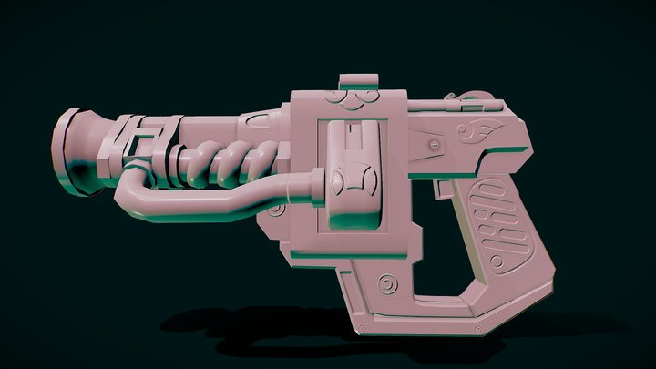 Torbjorn Gun 3D Model