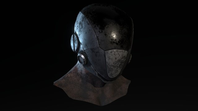 Alien Head 3D Model