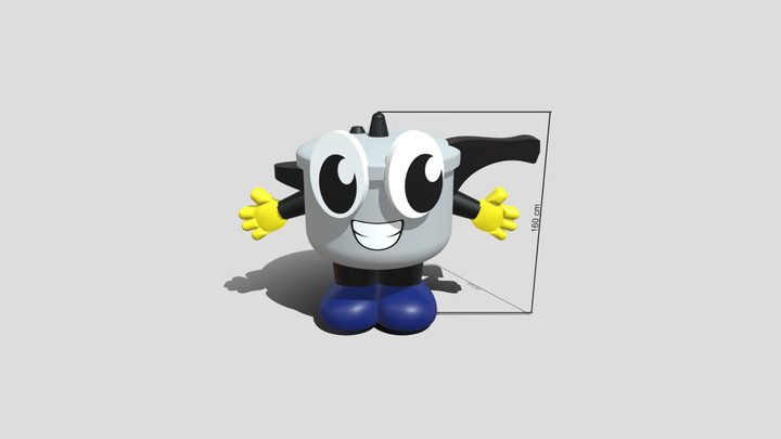 Dummy Olla a Presión 3D Model