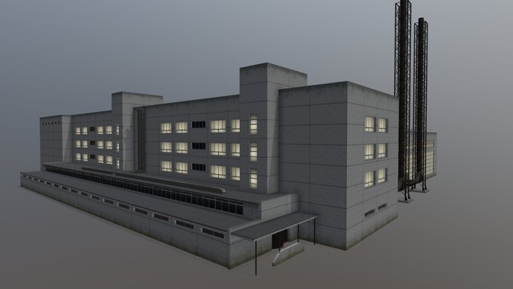 Production Hall 3D Model