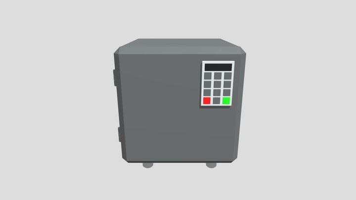 KeypadSafe 3D Model