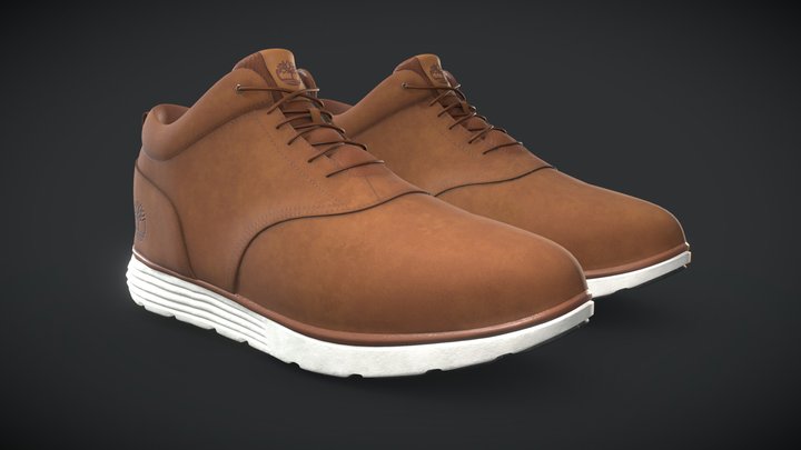 Timberland Trainers (Shoes) 3D Model