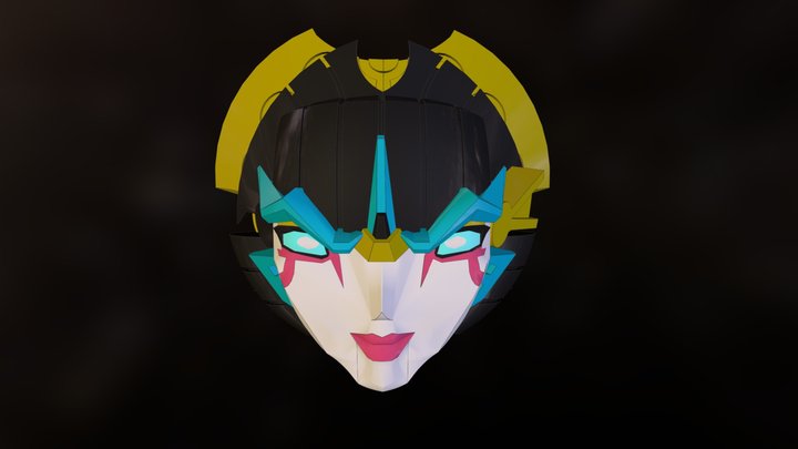 Windblade Head 3D Model