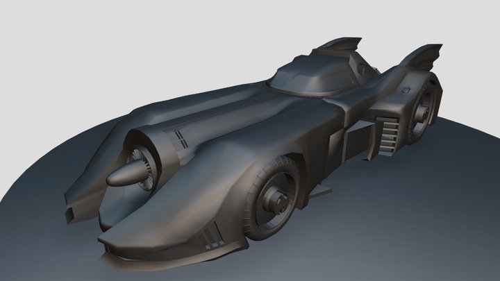 Batimovil 3D Model