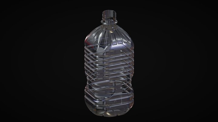 Bottle-1000-A 3D Model